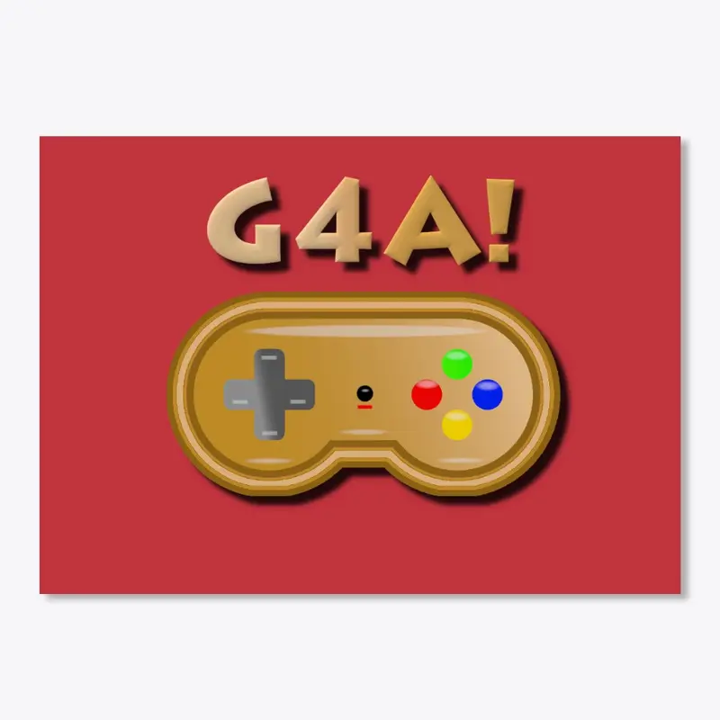 G4A! Classic Sticker